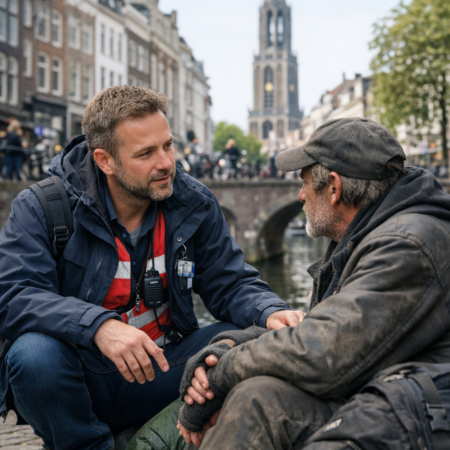 Maatschappelijke waarde outreachend werken: Eropaf-team Utrecht levert per geïnvesteerde euro 3,4 euro maatschappelijke waarde op.